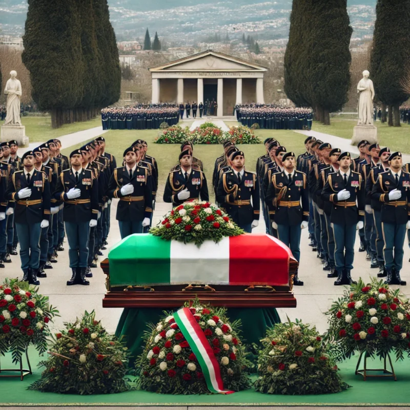 Organizzare un funerale militare