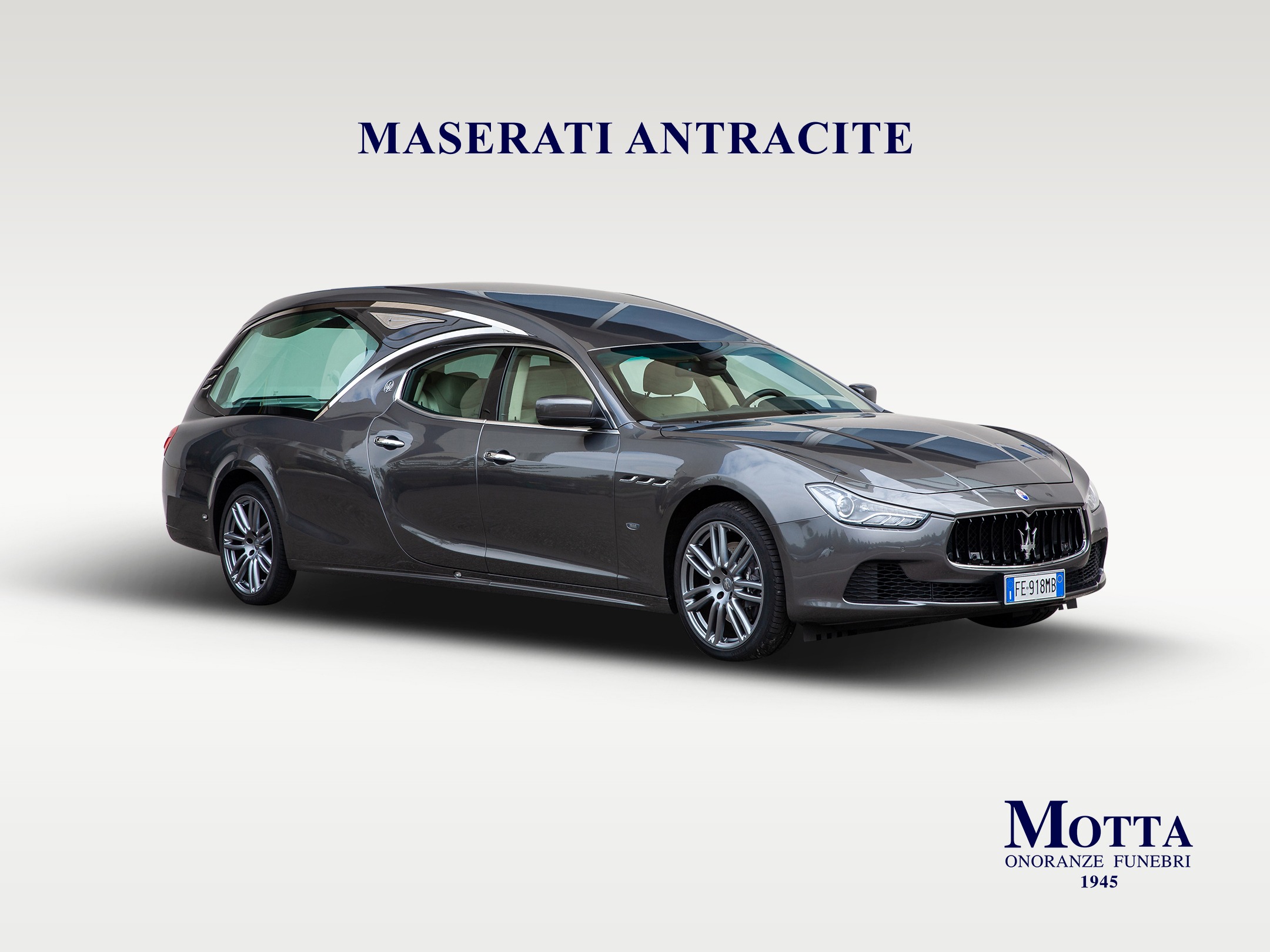 Auto funebre Maserati Antracite