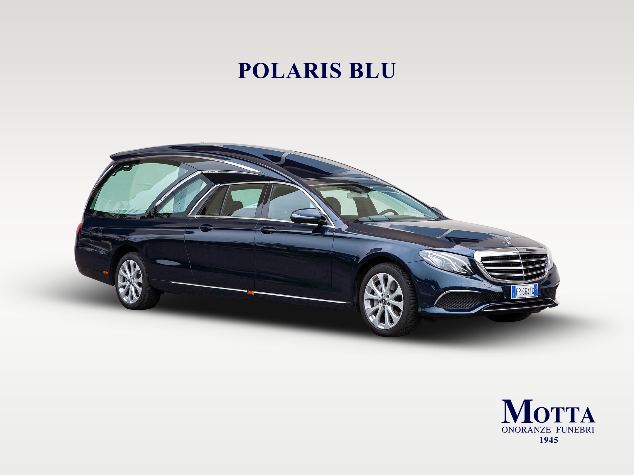 Auto funebre Polaris Blu