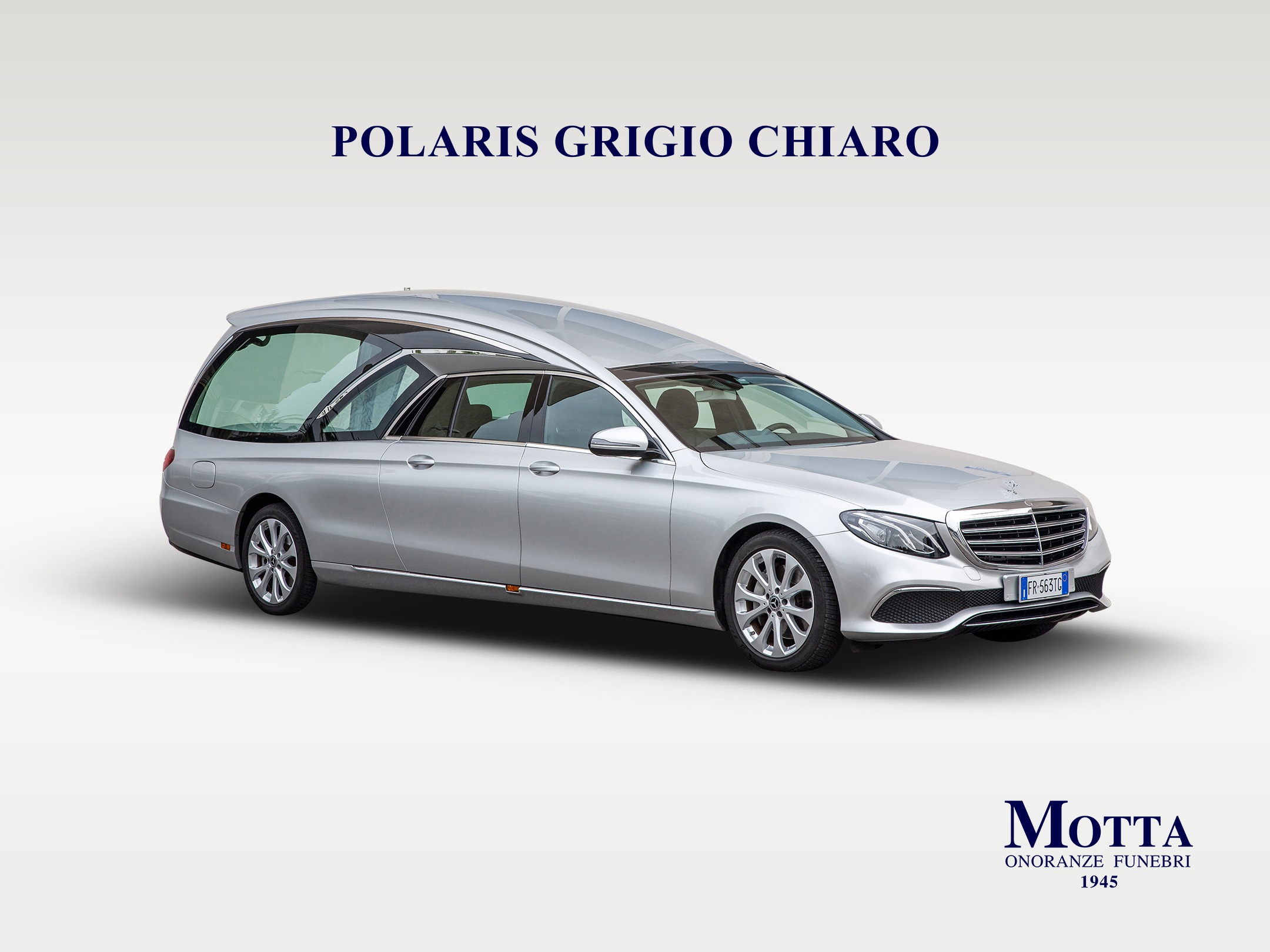 Auto funebre Polaris Grigio Chiaro