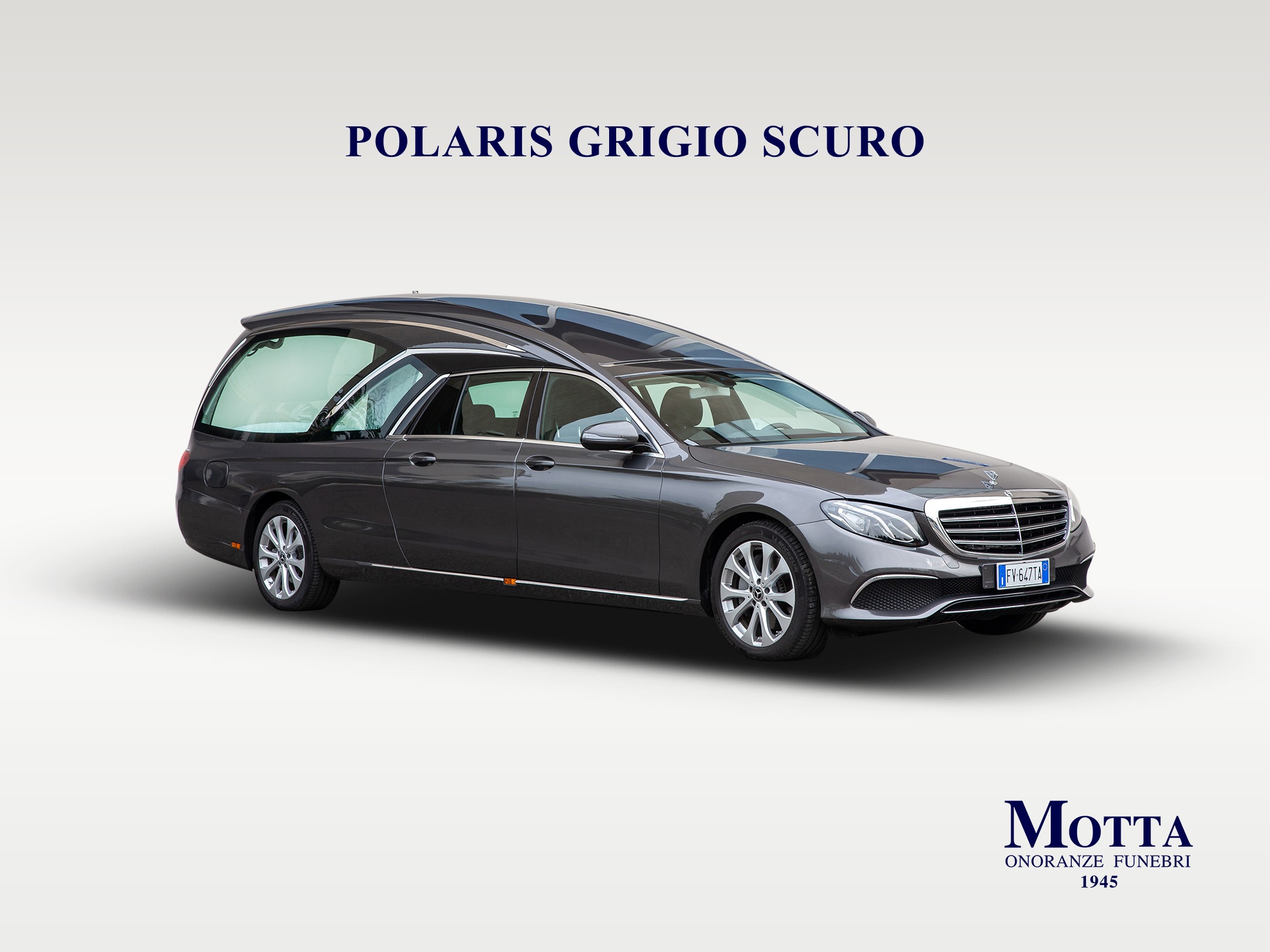 Auto funebre Polaris Grigio Scuro