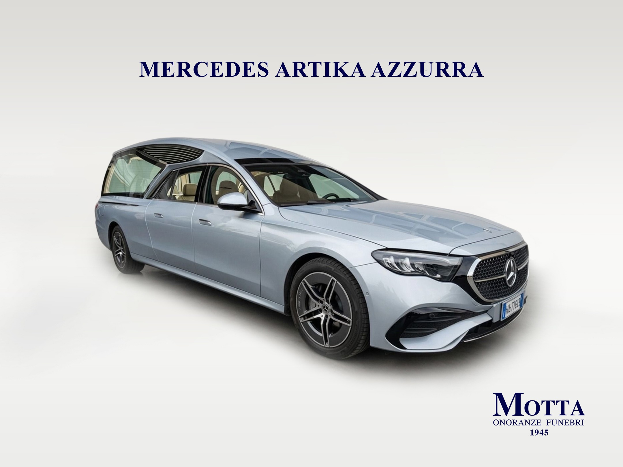 Auto funebre Mercedes Artika Azzurra