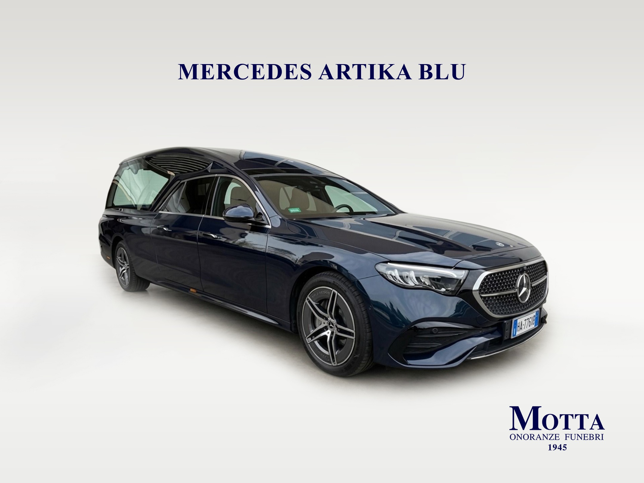Auto funebre Mercedes Artika Blu