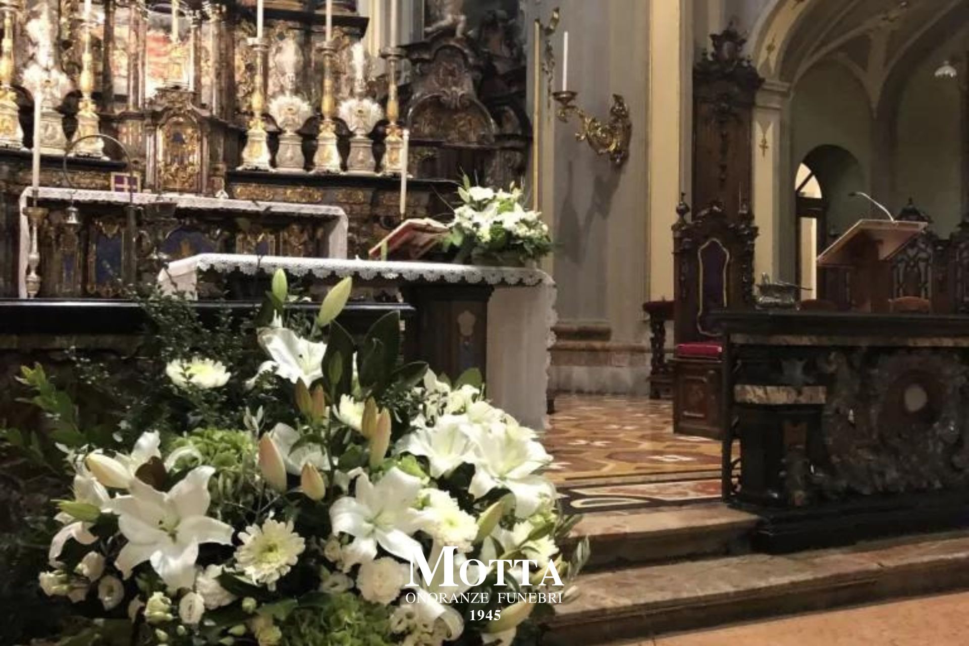Allestimento funebre, modello 7