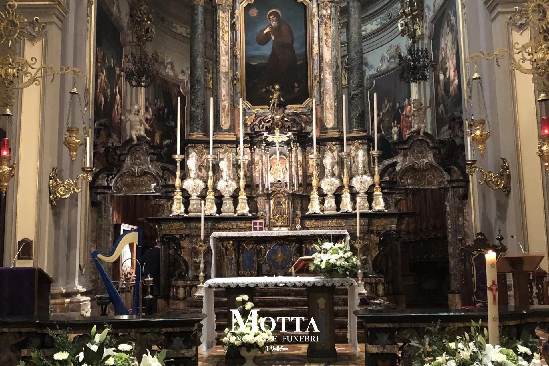 Allestimento funebre, modello 11