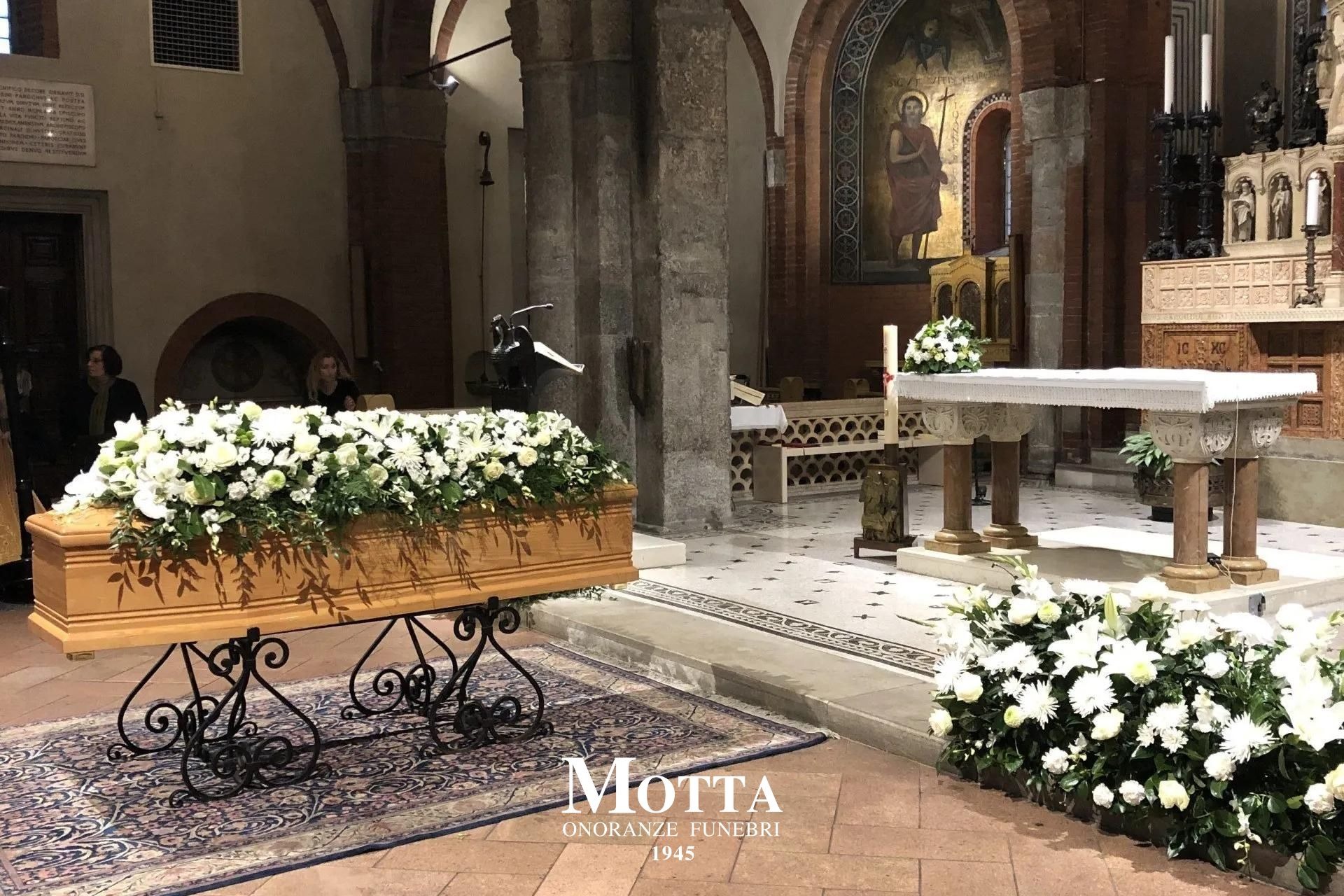 Allestimento funebre, modello 14