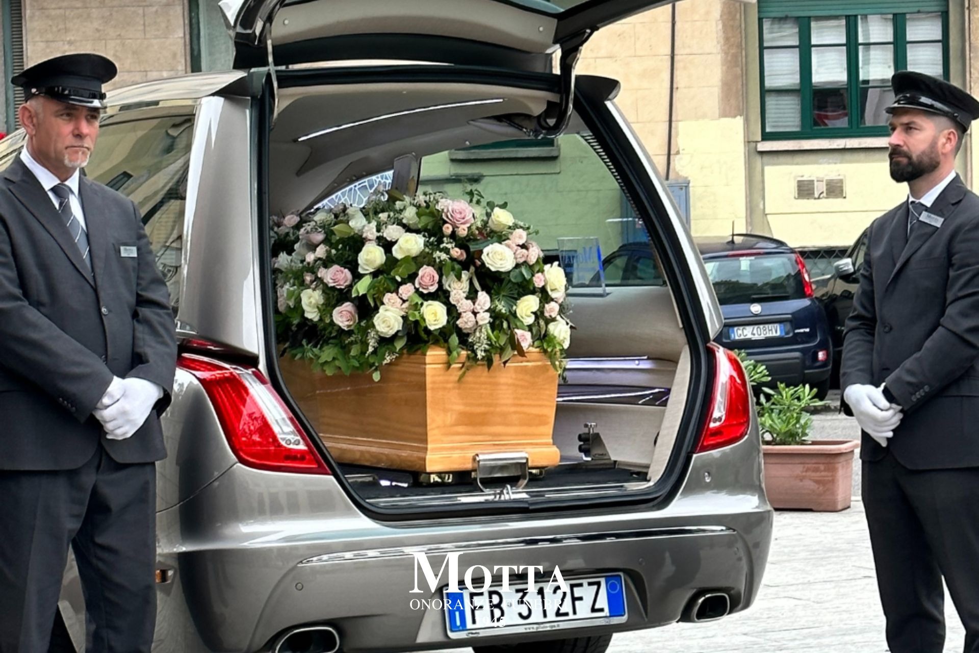 Allestimento funebre, modello 1